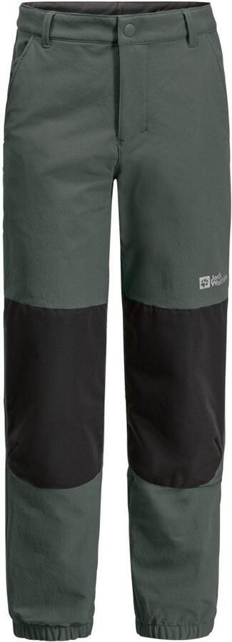 Jack Wolfskin Rascal Winter Pants Kids Softshellbroek Kinderen 104 slate green slate green - Foto 3