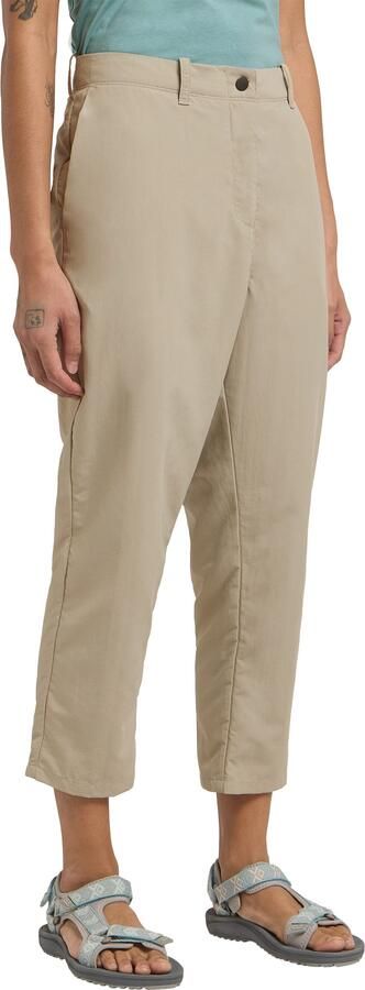Jack Wolfskin Tihama 7 8 Pants Women Lichtgewicht 7 8 broek met zonnebescherming dames 36 stone - Foto 7