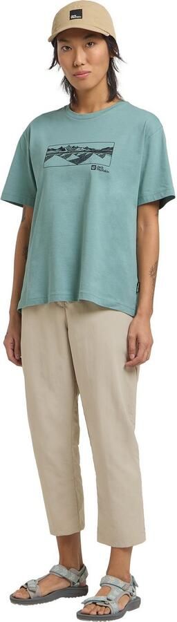 Jack Wolfskin Tihama 7 8 Pants Women Lichtgewicht 7 8 broek met zonnebescherming dames 36 stone - Foto 6