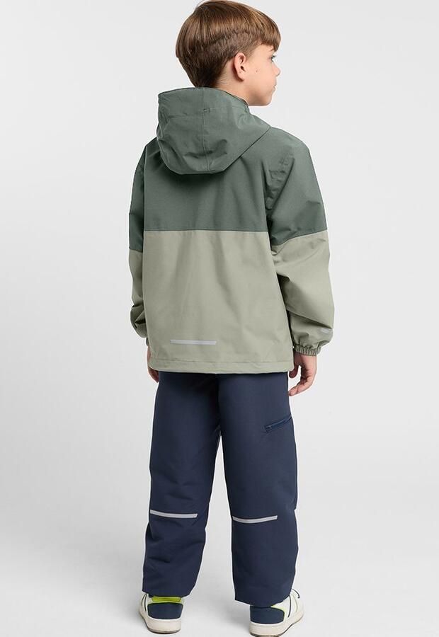 Jack Wolfskin Actamic 2L Jacket Kids Regenjack Kinderen 116 mint leaf mint leaf - Foto 3
