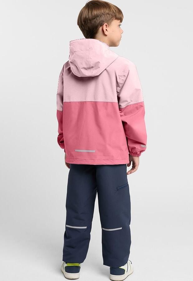 Jack Wolfskin Actamic 2L Jacket Kids Regenjack Kinderen 116 soft pink soft pink - Foto 3