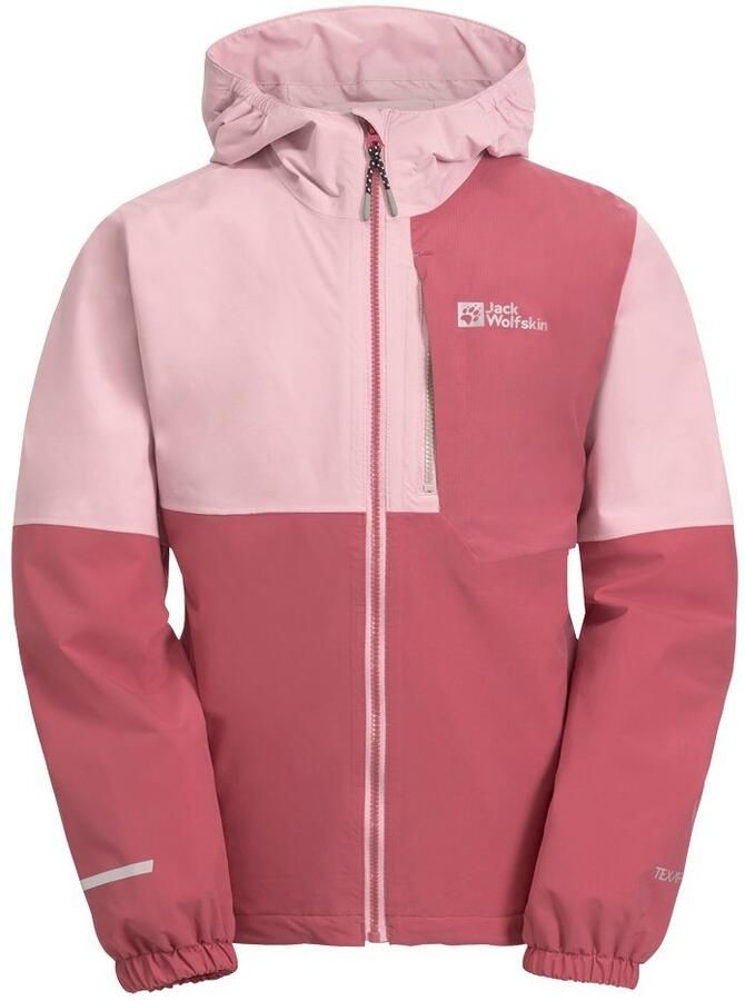 Jack Wolfskin Actamic 2L Jacket Kids Regenjack Kinderen 116 soft pink soft pink