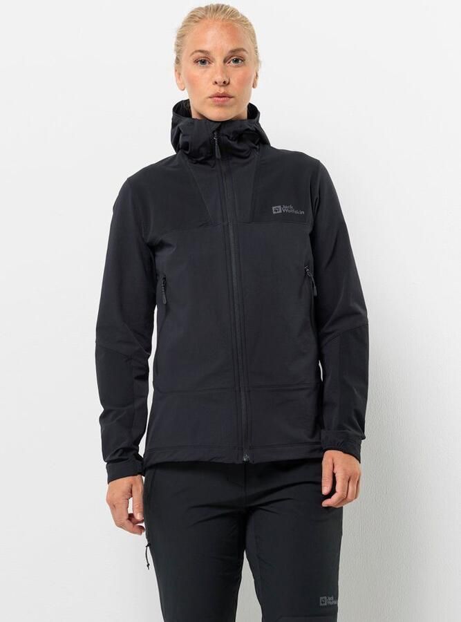 Jack Wolfskin Andur Jacket Women Softshelljack Dames XXL black - Foto 6