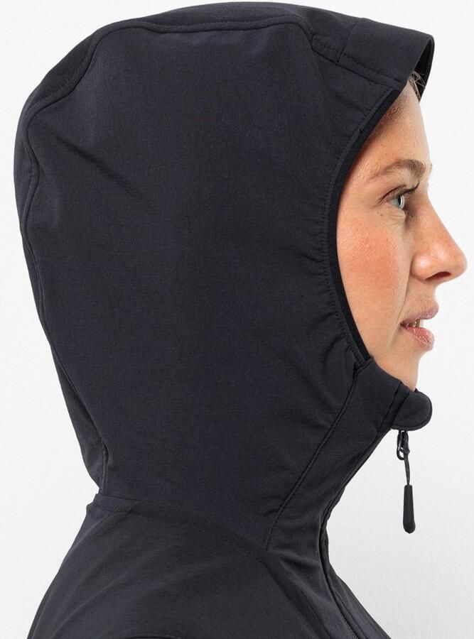 Jack Wolfskin Andur Jacket Women Softshelljack Dames XXL black - Foto 2