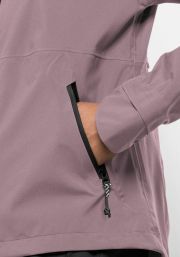 Jack Wolfskin Bike Commute Mono Jacket Women Regenjack Dames XXL quail - Thumbnail 5