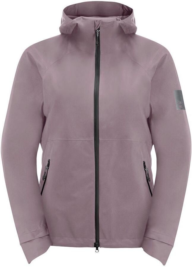 Jack Wolfskin Bike Commute Mono Jacket Women Regenjack Dames XXL quail - Foto 2