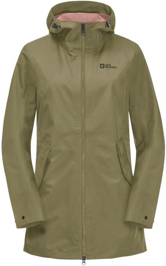 Jack Wolfskin Dakar Parka Women Regenjas Dames XXL bay leaf Bay Leaf - Foto 5