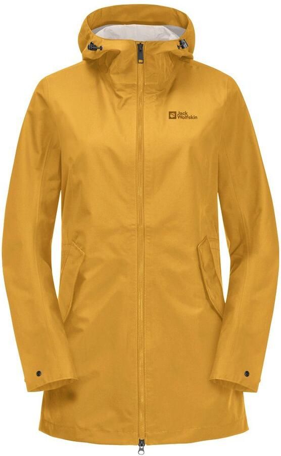 Jack Wolfskin Dakar Parka Women Regenjas Dames XXL bruin curry - Foto 5