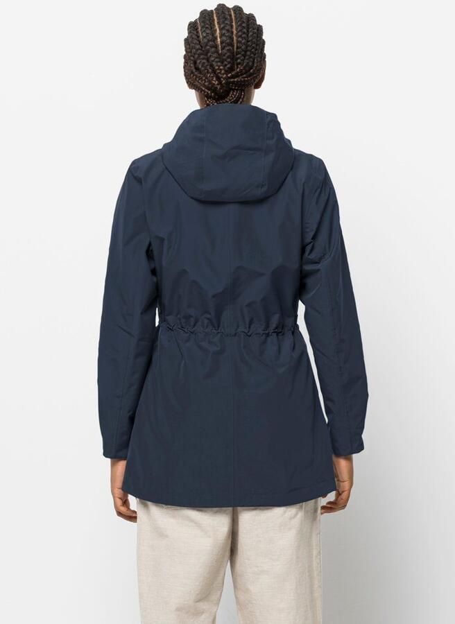 Jack Wolfskin Dakar Parka Women Regenjas Dames XXL night blue 1033 night blue 1033