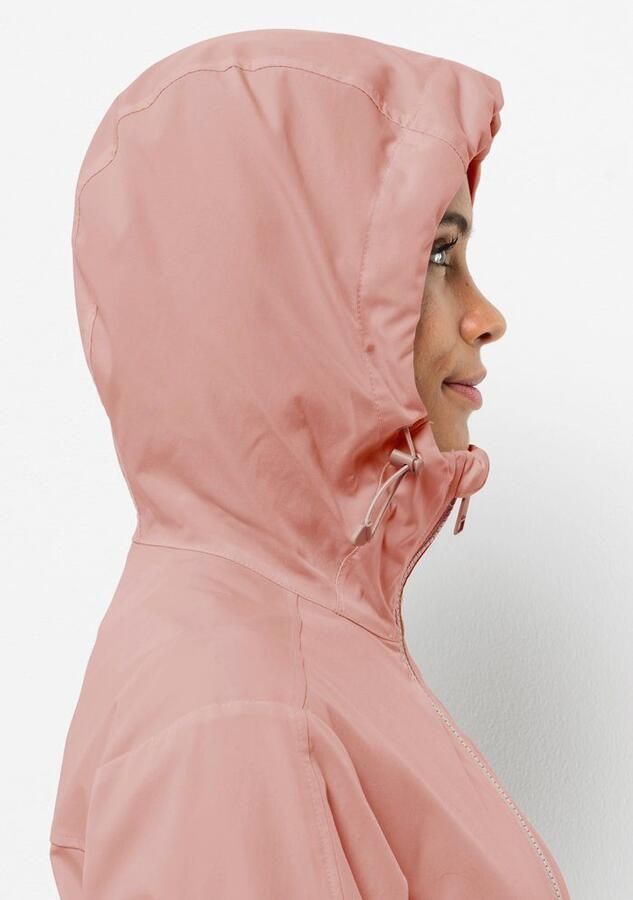 Jack Wolfskin Desert Wind Jacket Women Softshelljas Dames XXL rose dawn Rose Dawn - Foto 3