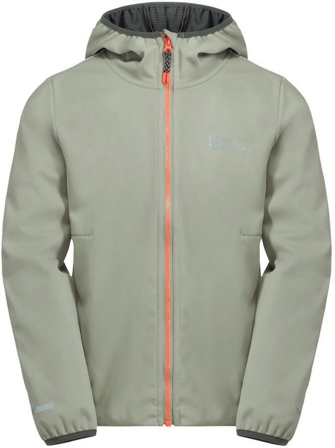 Jack Wolfskin Feldberg Hooded Jacket Kids Softshelljack Kinderen 116 blue night blue