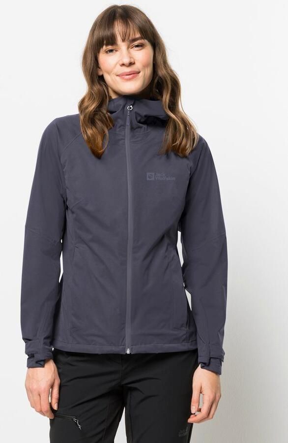 Jack Wolfskin Highest Peak Jacket Women Hardshell jack Dames XL graphite - Foto 7