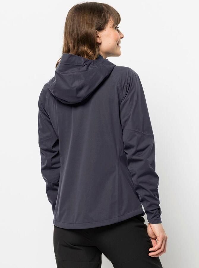 Jack Wolfskin Highest Peak Jacket Women Hardshell jack Dames XL graphite - Foto 2