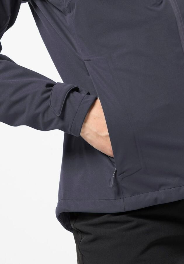 Jack Wolfskin Highest Peak Jacket Women Hardshell jack Dames XL graphite - Foto 5