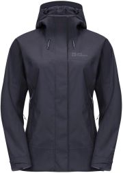 Jack Wolfskin Kammweg 2L Jacket Women Regenjack Dames XXL graphite - Thumbnail 4