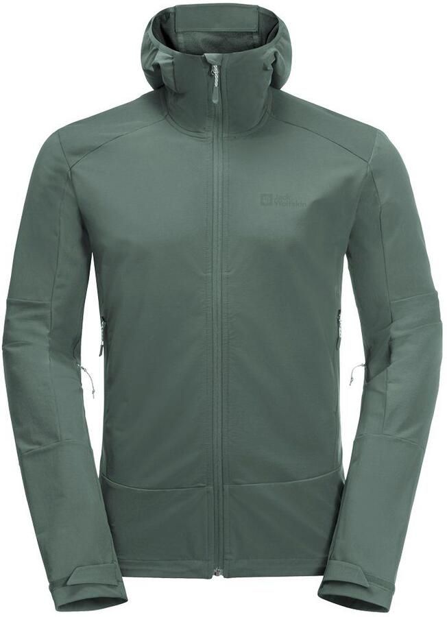 Jack Wolfskin Kammweg Jacket Men Trekking-softshelljack Heren XXXL hedge green Hedge Green