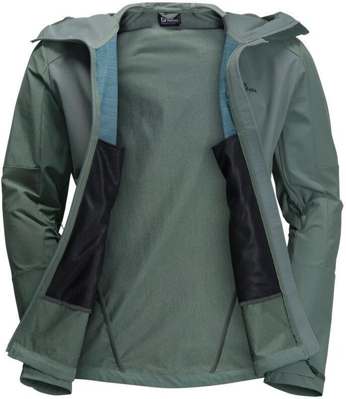 Jack Wolfskin Kammweg Jacket Men Trekking-softshelljack Heren XXXL hedge green Hedge Green - Foto 5