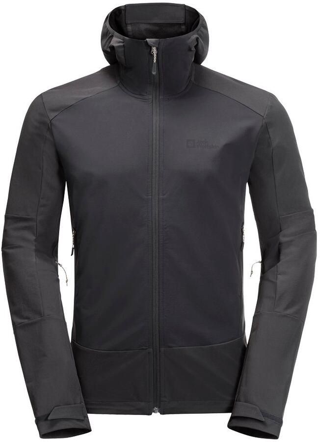 Jack Wolfskin Kammweg Jacket Men Trekking-softshelljack Heren XXXL phantom - Foto 2