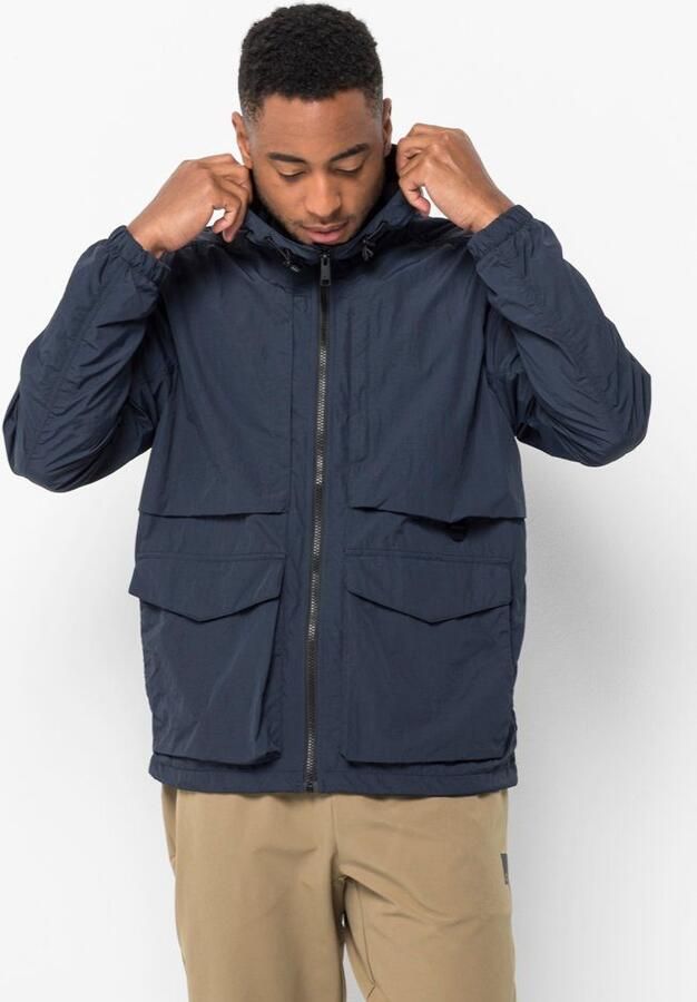 Jack Wolfskin Lightsome Wander Jacket Men Jack voor- en najaar Heren XL blue night blue - Foto 7