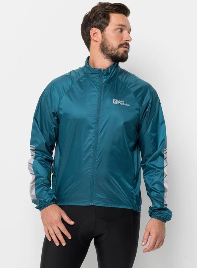 Jack Wolfskin Morobbia Wind Jacket Men XXL blue daze blue daze - Foto 7