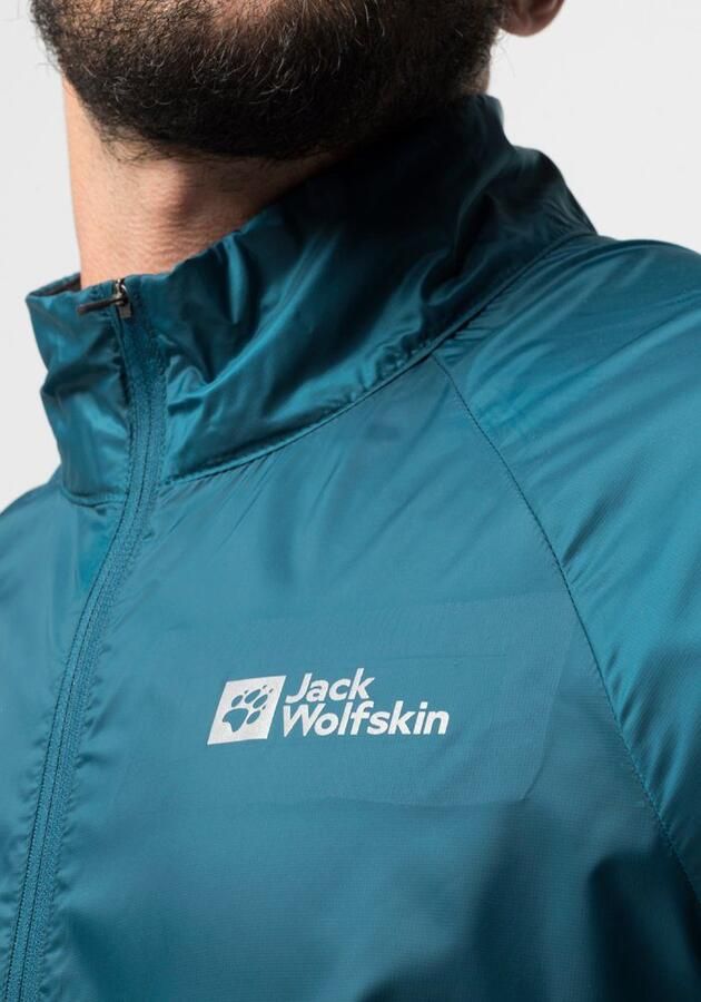 Jack Wolfskin Morobbia Wind Jacket Men XXL blue daze blue daze - Foto 4