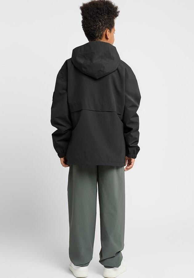 Jack Wolfskin Teen 2L Jacket Youth Regenjack tieners 128 granite black granite black