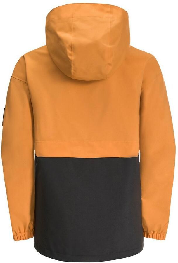 Jack Wolfskin Teen 2L Jacket Youth Regenjack tieners 128 maroccan gold maroccan gold