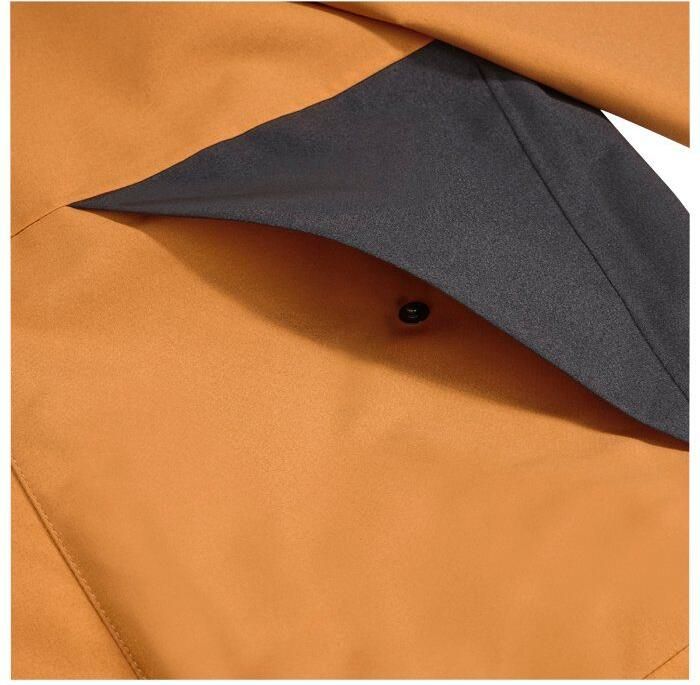 Jack Wolfskin Teen 2L Jacket Youth Regenjack tieners 128 maroccan gold maroccan gold - Foto 2