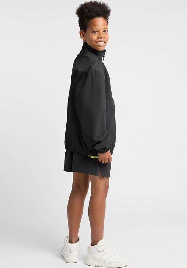 Jack Wolfskin Teen Halfzip Youth Softshelljack tieners 128 granite black granite black - Foto 2