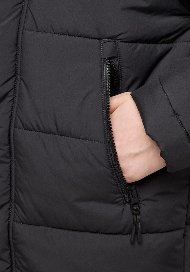 Jack Wolfskin Teen Ins Long Jacket Youth Winterjack tieners 128 granite black granite black - Foto 2