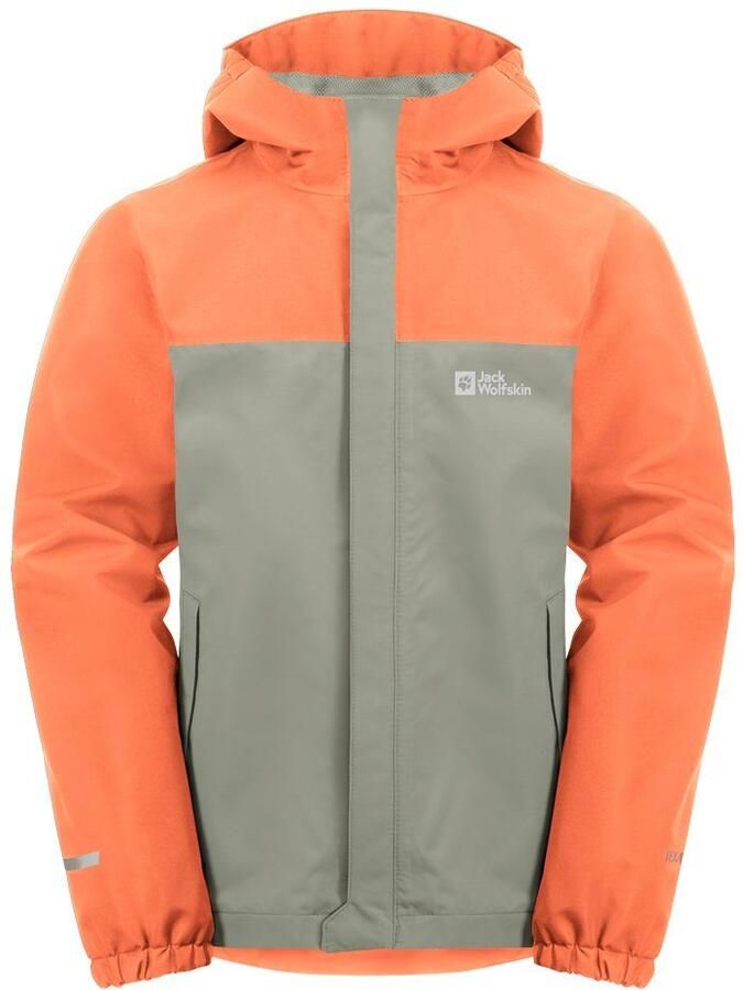 Jack Wolfskin Tucan Jacket Kids Regenjack Kinderen 104 mint leaf mint leaf