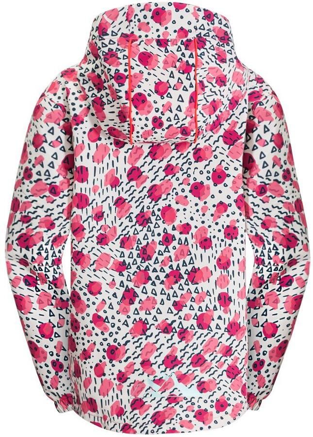 Jack Wolfskin Villi 2L Print Jacket Kids Regenjack Kinderen 104 pink lemonade all over pink lemonade all over