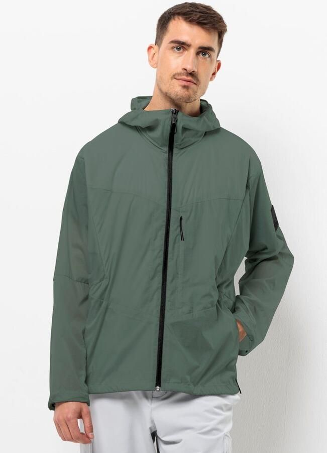Jack Wolfskin Wanderjahr Jacket Men Softshelljack Heren XXL hedge green Hedge Green - Foto 7