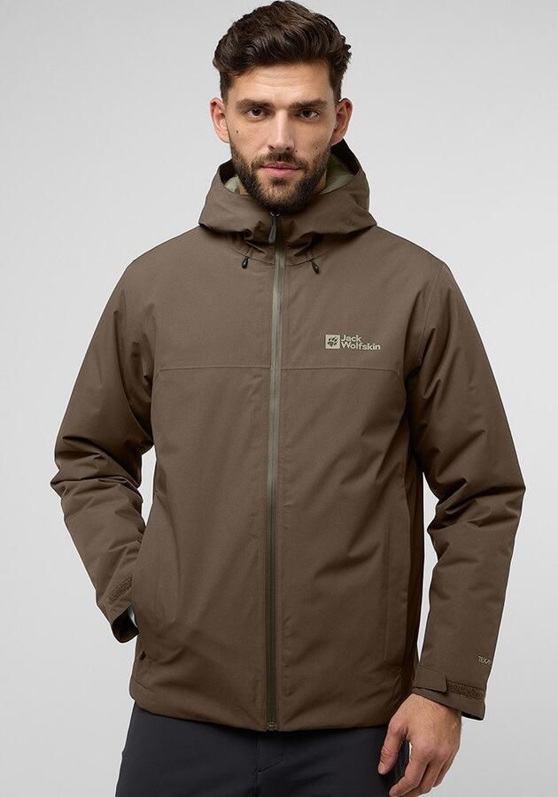 Jack Wolfskin Wisper Ins Jacket Men Waterdicht isolerend jack Heren XXXL cold coffee cold coffee - Foto 15