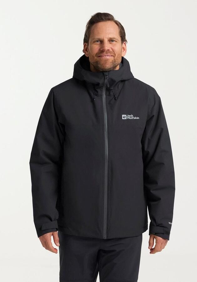 Jack Wolfskin Wisper Ins Jacket Men Waterdicht isolerend jack Heren XXXL black