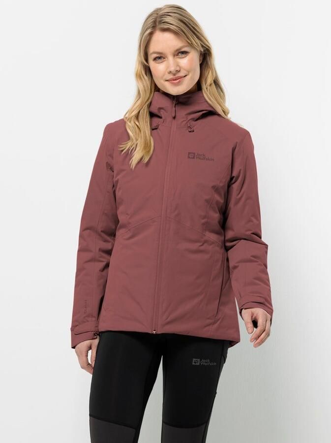 Jack Wolfskin Wisper Ins Jacket Women Waterdicht winterjack Dames XXL apple butter apple butter - Foto 7
