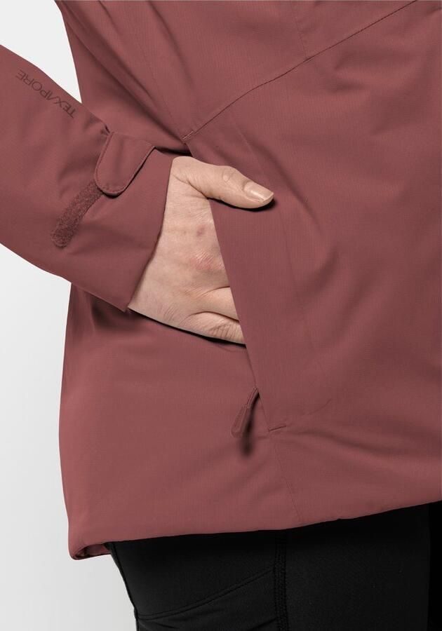 Jack Wolfskin Wisper Ins Jacket Women Waterdicht winterjack Dames XXL apple butter apple butter - Foto 4