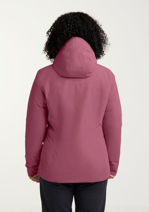 Jack Wolfskin Wisper Ins Jacket Women Waterdicht winterjack Dames XXL raisin - Foto 3