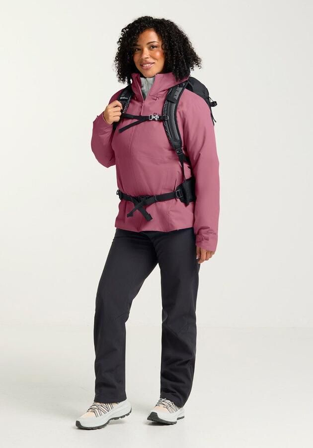 Jack Wolfskin Wisper Ins Jacket Women Waterdicht winterjack Dames XXL raisin - Foto 4