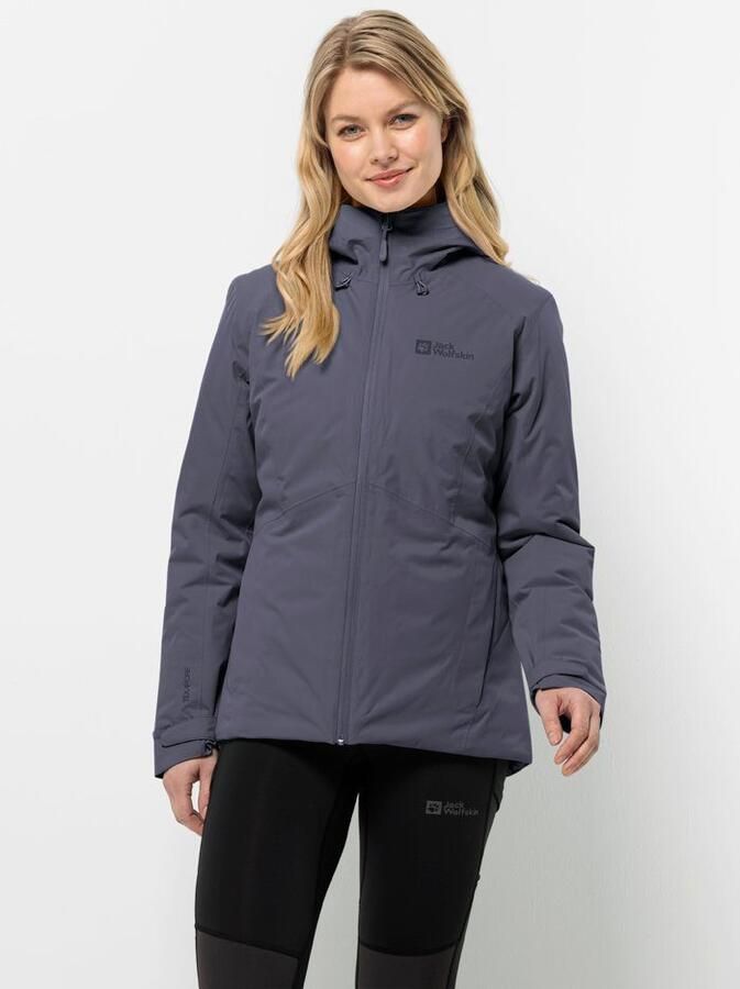 Jack Wolfskin Wisper Ins Jacket Women Waterdicht winterjack Dames XXL dolphin - Foto 8