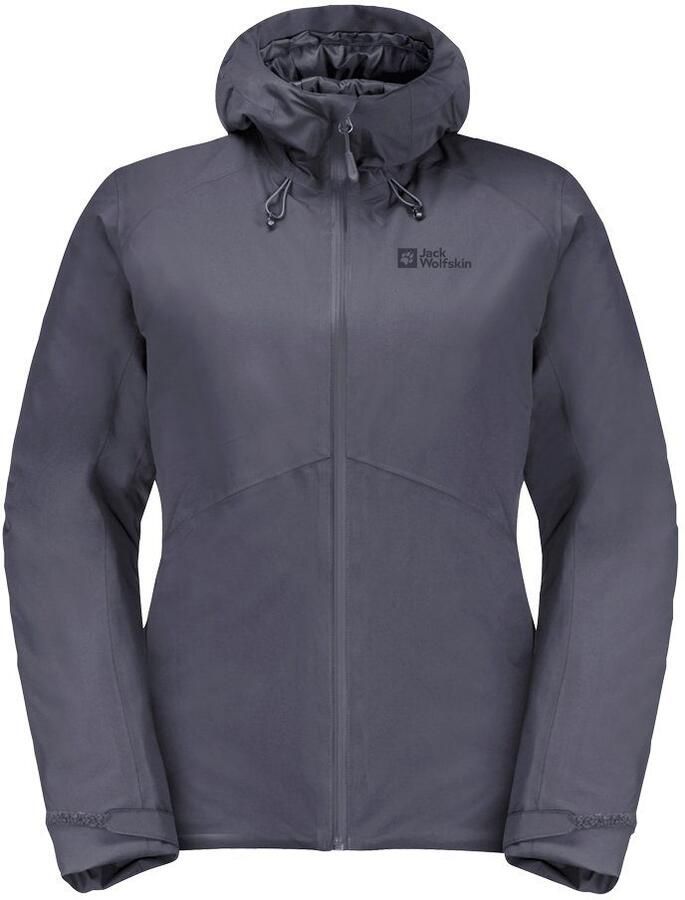 Jack Wolfskin Wisper Ins Jacket Women Waterdicht winterjack Dames XXL dolphin