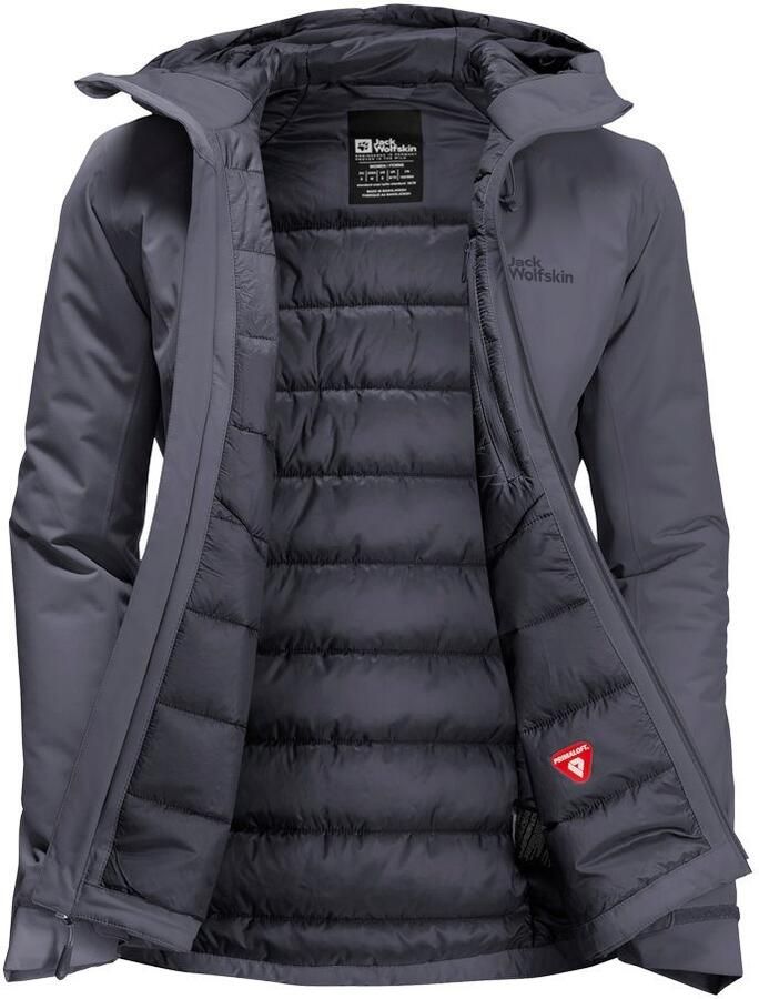 Jack Wolfskin Wisper Ins Jacket Women Waterdicht winterjack Dames XXL dolphin - Foto 3