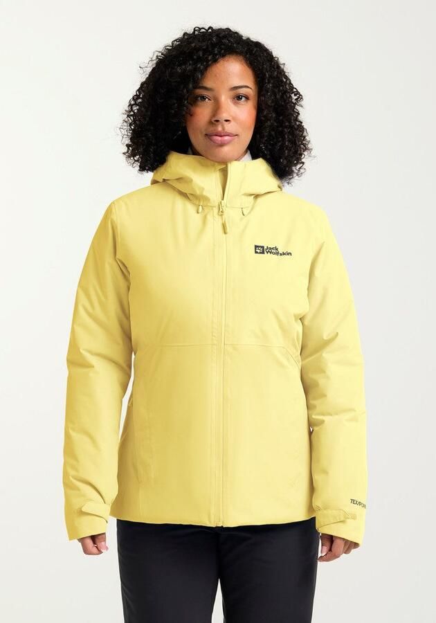 Jack Wolfskin Wisper Ins Jacket Women Waterdicht winterjack Dames XXL lemon ice lemon ice - Foto 10