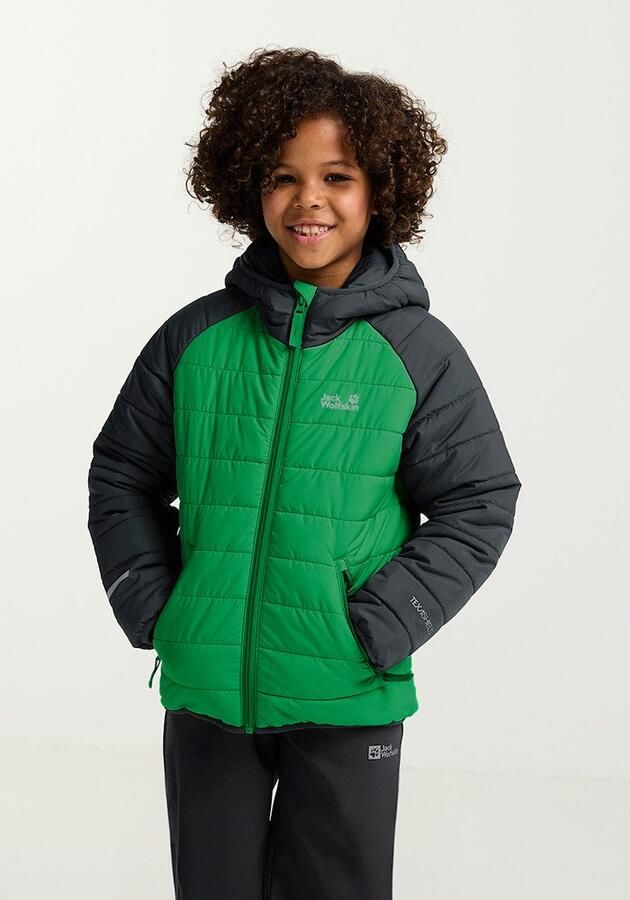 Jack Wolfskin Zenon Jacket Kids Isolerend jack kinderen 104 mystic green mystic green - Foto 12