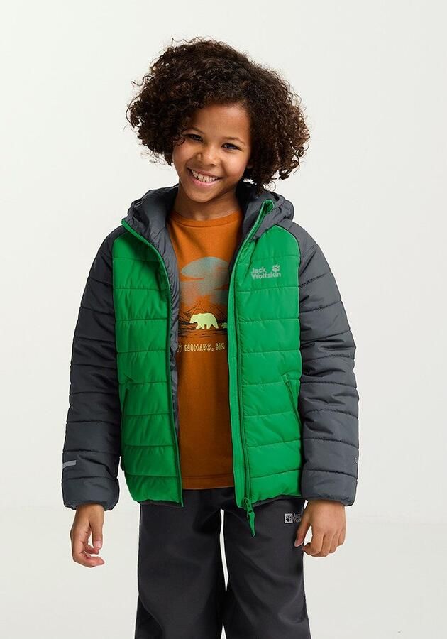 Jack Wolfskin Zenon Jacket Kids Isolerend jack kinderen 104 mystic green mystic green - Foto 4