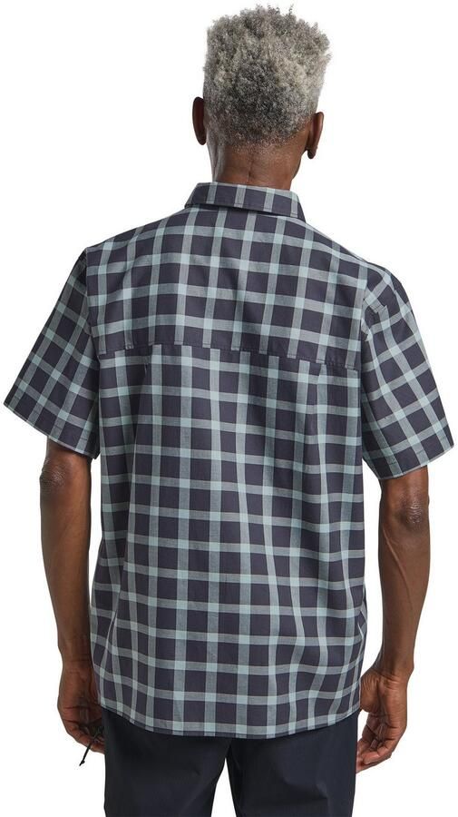 Jack Wolfskin Planalto Shirt Men Herenhemd van biologisch katoen XXXL check dark navy CHECK dark navy - Foto 6