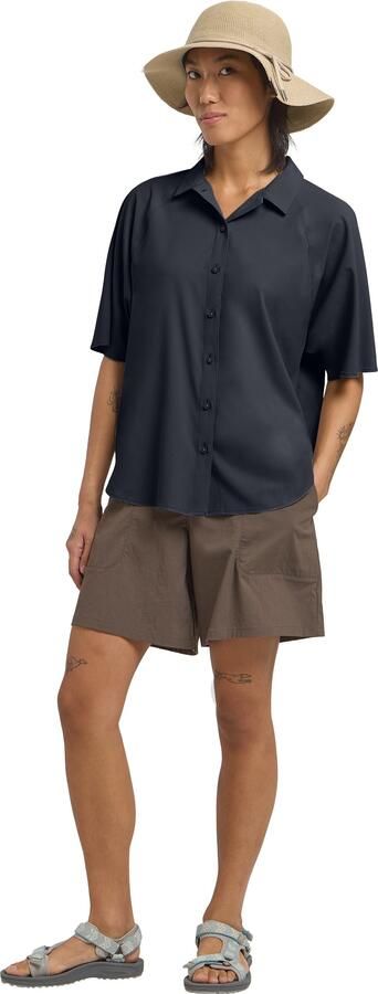 Jack Wolfskin Overhemd met korte mouwen SIERRA QUEST SS SHIRT W Ademend winddicht stretchcomfort - Foto 4