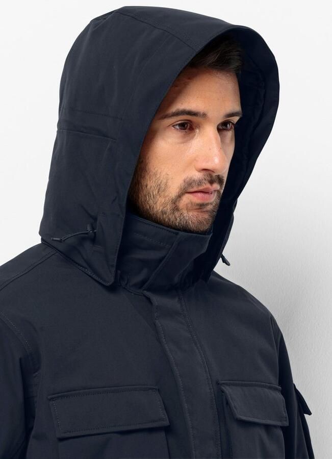 Jack Wolfskin Glacier Canyon Parka Waterdichte winterjas Heren XXXL blue night blue - Foto 2