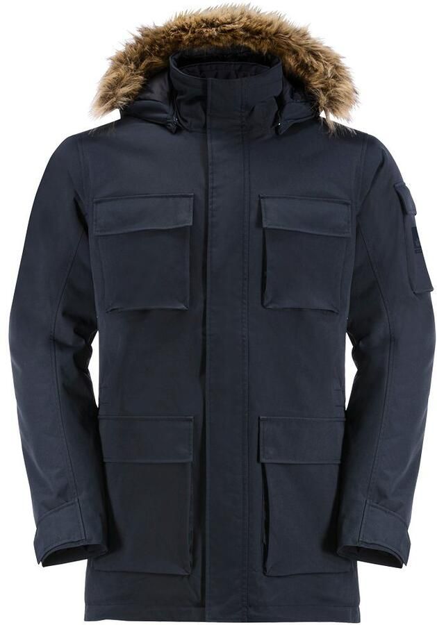 Jack Wolfskin Glacier Canyon Parka Waterdichte winterjas Heren XXXL blue night blue - Foto 6