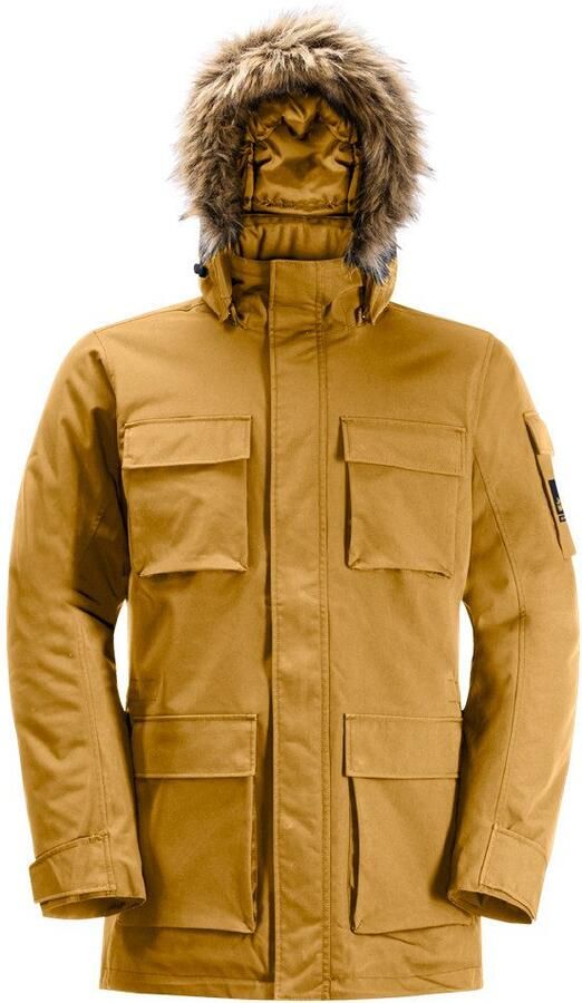 Jack Wolfskin Glacier Canyon Parka Waterdichte winterjas Heren XXXL mustard - Foto 6